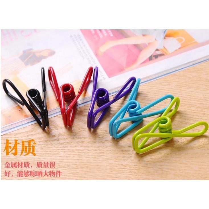 10pcs/set Mini Multi-color Small Clip Creative Photo Clip Hanger Clip Towel Clips