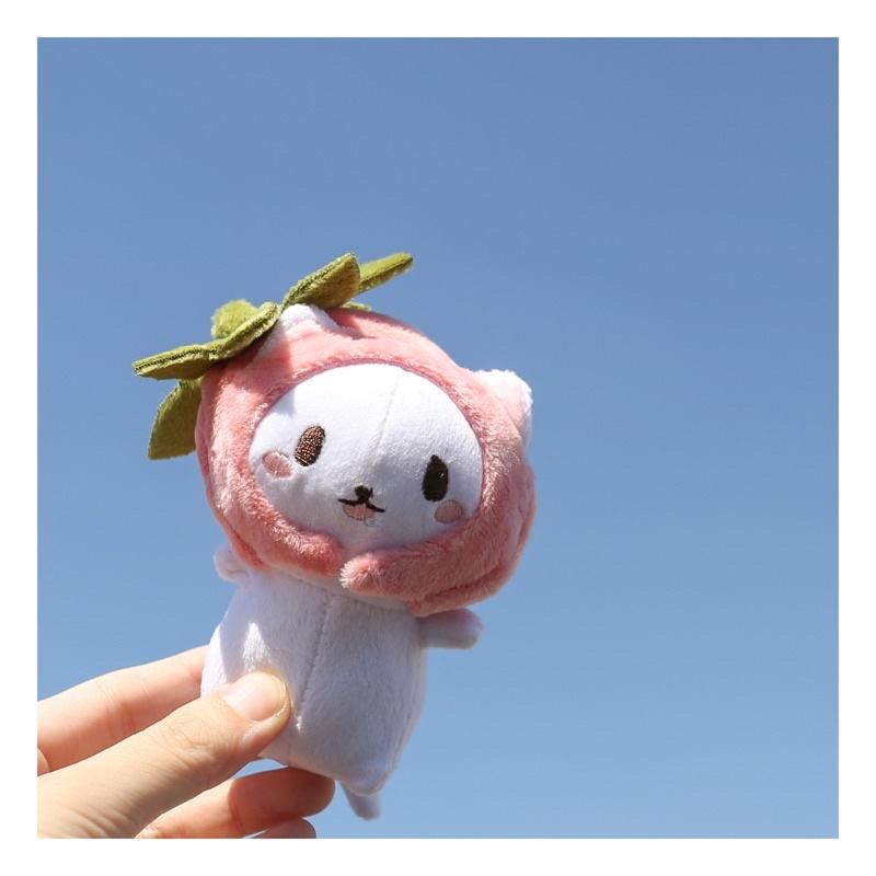 Móc khoá gấu bông vịt cà khịa ếch kermit mèo cá chim cánh cụt bò sữa mây Ulzzang xinh xắn