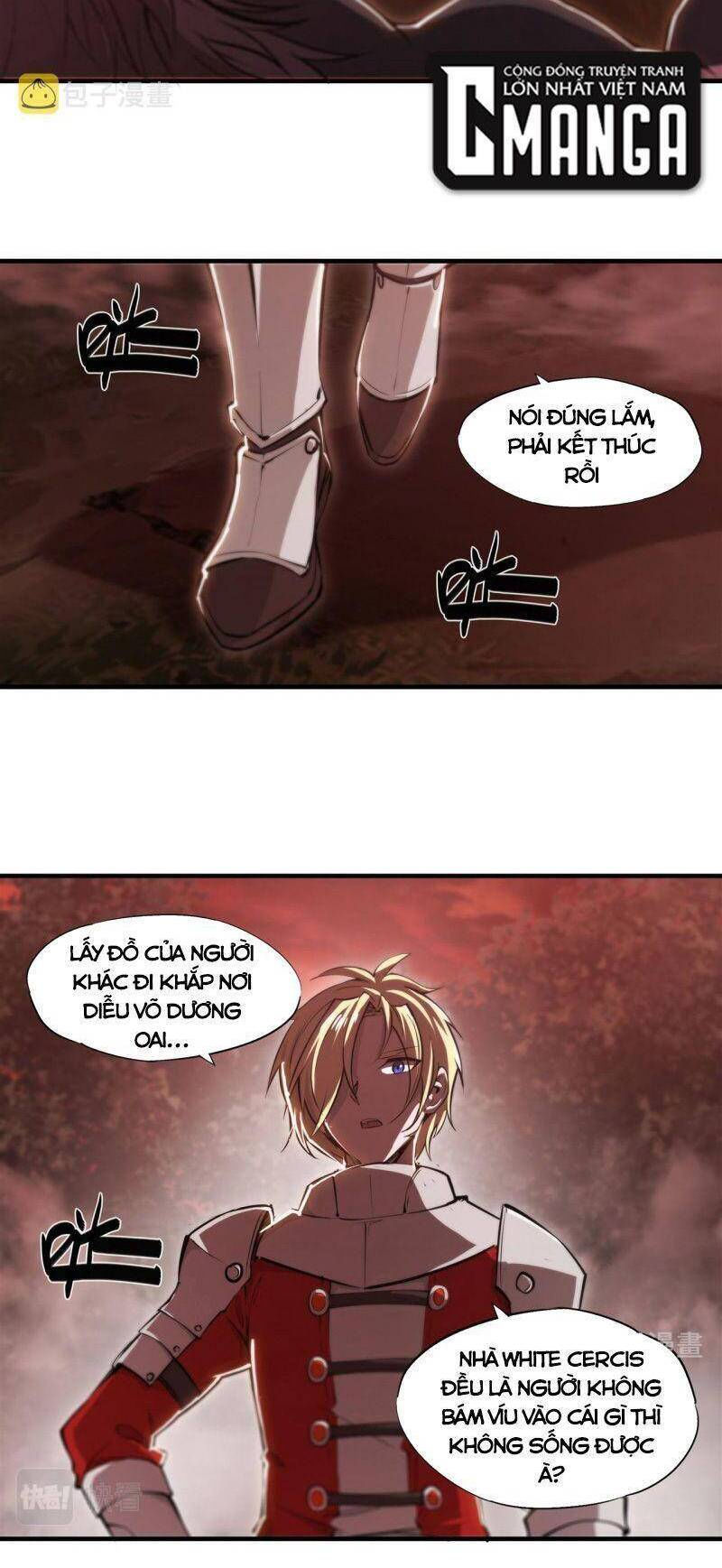 huyết cơ và kỵ sĩ chapter 245 18