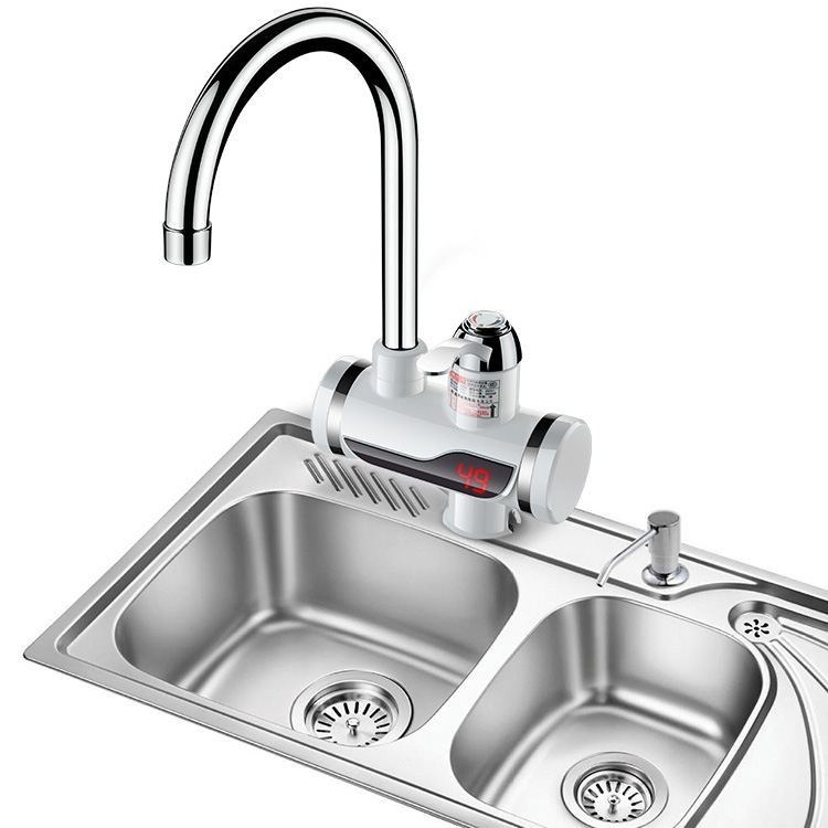 Máy làm nóng nước trực tiếp tại vòi QWater RX-02 kèm vòi sen