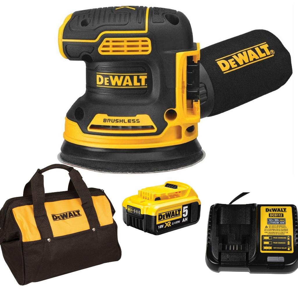 MÁY CHÀ NHÁM pin CẦM TAY 18V(20V MAX)-125MM DEWALT DCW210P1- HÀNG CHÍNH HÃNG