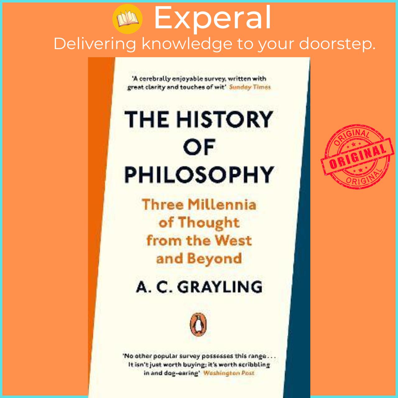 Sách - The History of Philosophy by A. C. Grayling (UK edition, paperback)