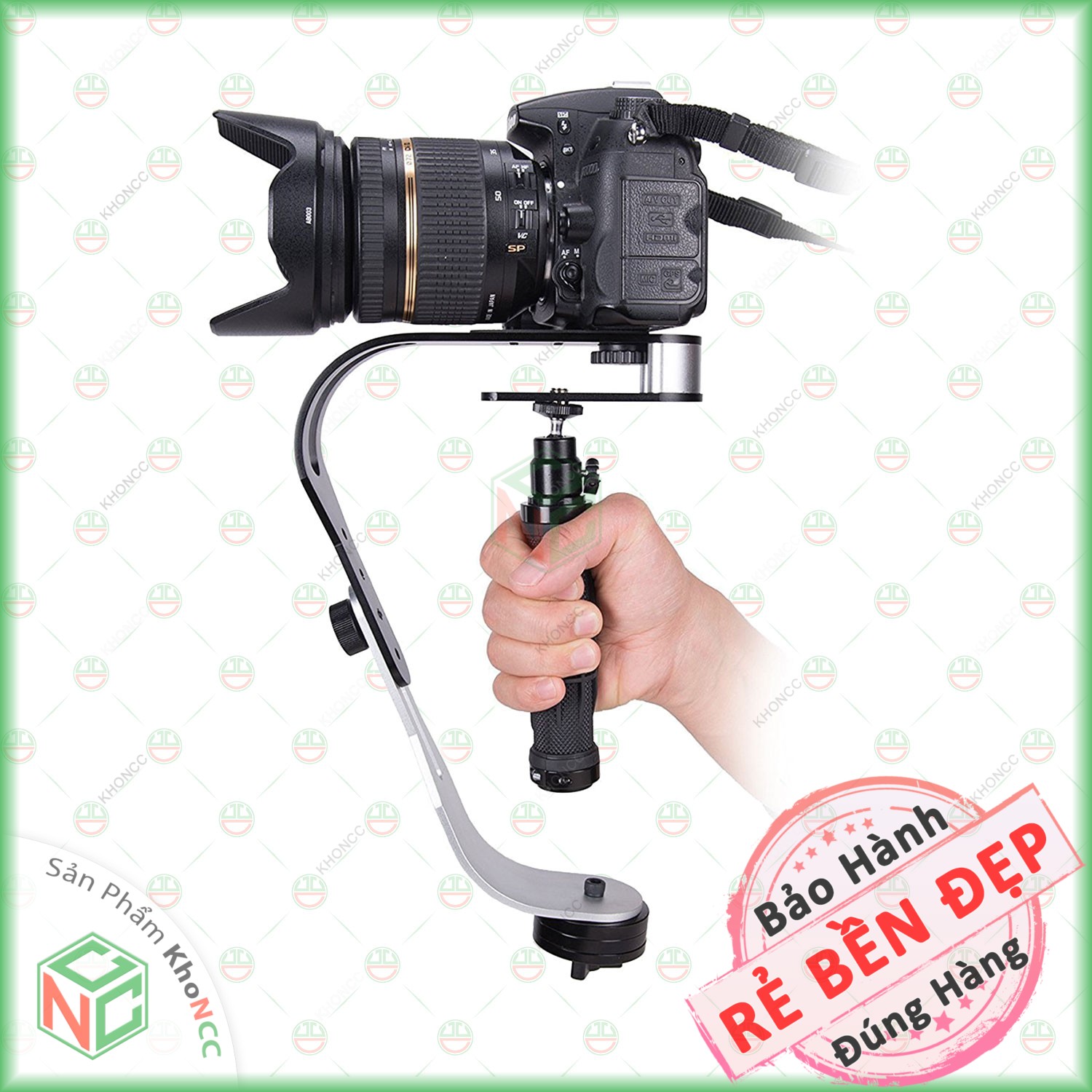 (Chuyên Nghiệp) Tay Cầm Chống Rung Cơ Học KhoNCC Hàng Chính Hãng - Gimbal Stabilizer Steadicam Cho Máy ảnh, Điện Thoại, GoPro - KDHS-4594-SDC