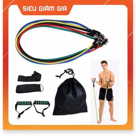 Bộ Dây Tập GYM Ngũ Sắc Tập Thể Hình, Tập GYM Đa Năng