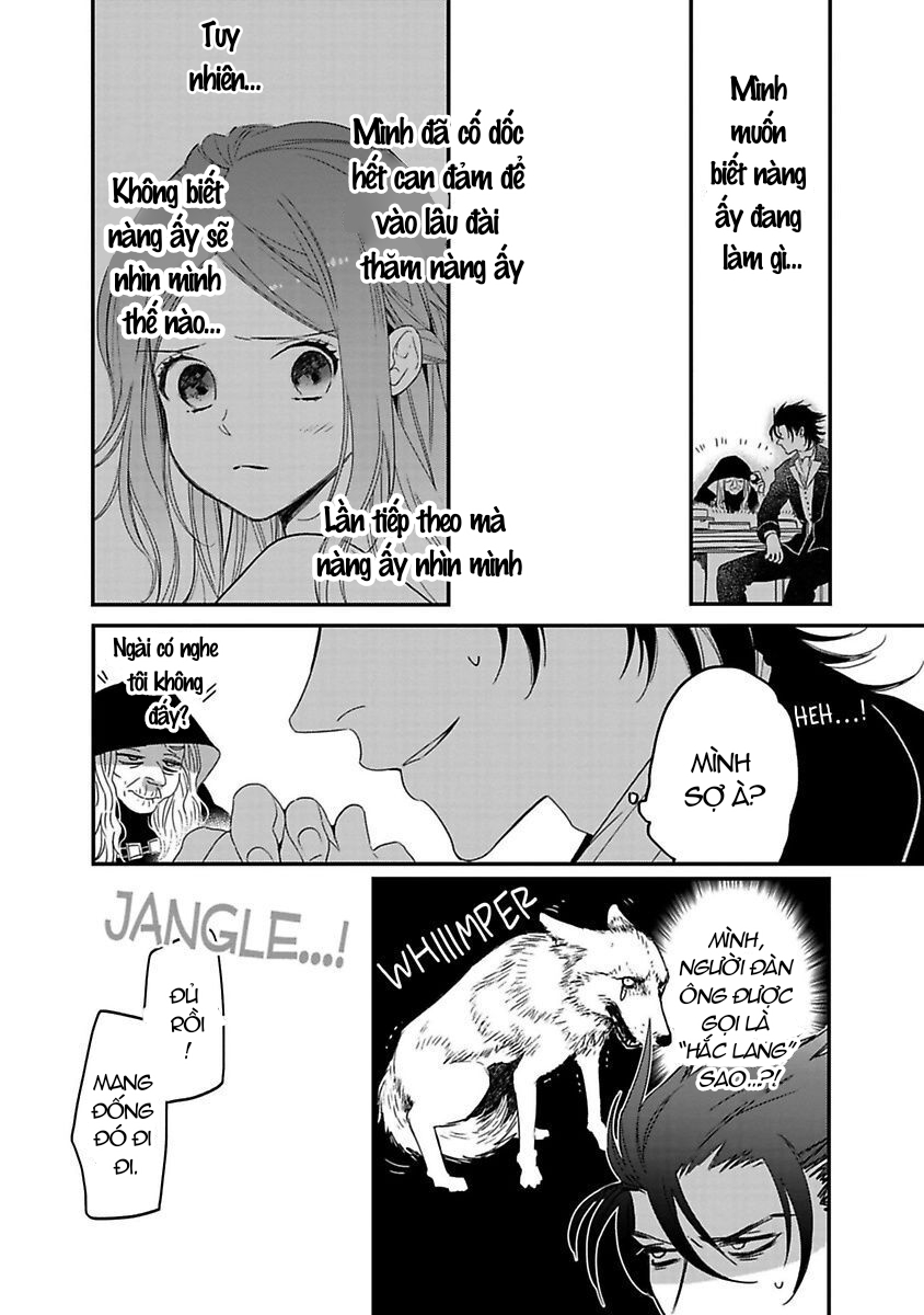 thái tử bạo chúa ở thế giới khác muốn cưới tôi ~ tên sói đen muốn cầu thân cô phù thủy tái sinh chapter 5.1 6