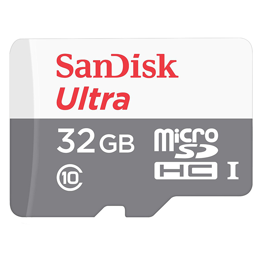 Thẻ Nhớ Micro SDHC SanDisk UHS-1 32GB Class 10 - Hàng Chính Hãng