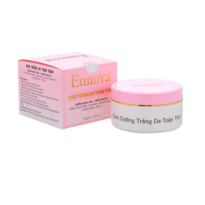 Kem Dưỡng Trắng Da Toàn Thân Eunova