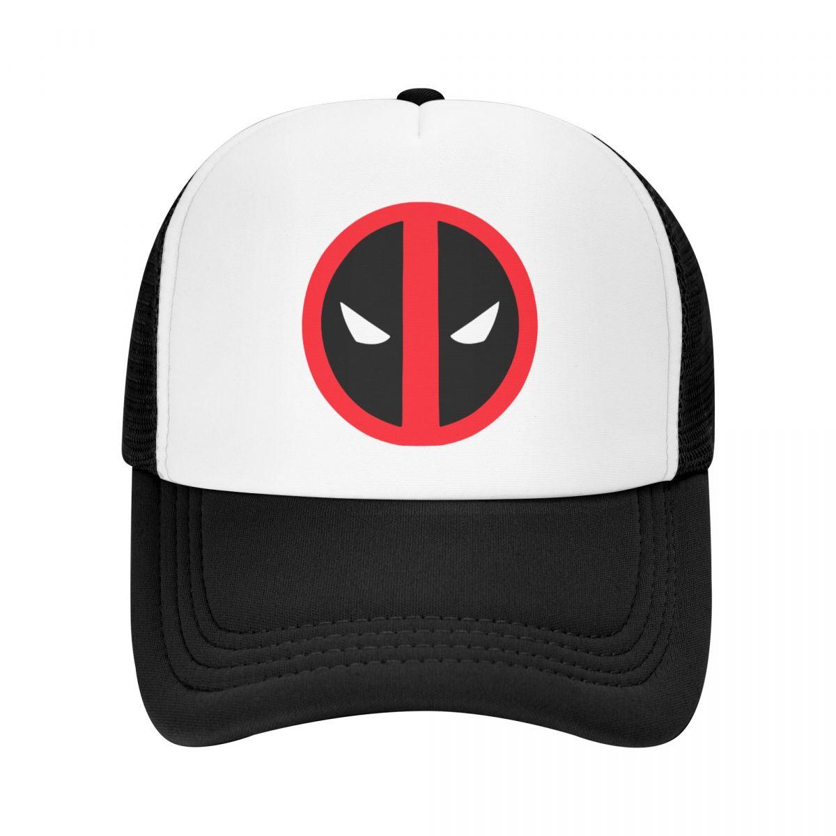 Mũ xe tải logo Deadpool mát mẻ dành cho nam giới phụ nữ được cá nhân hóa mũ bóng chày dành cho người lớn có thể điều chỉnh Color: Orange Size: Trucker Hat