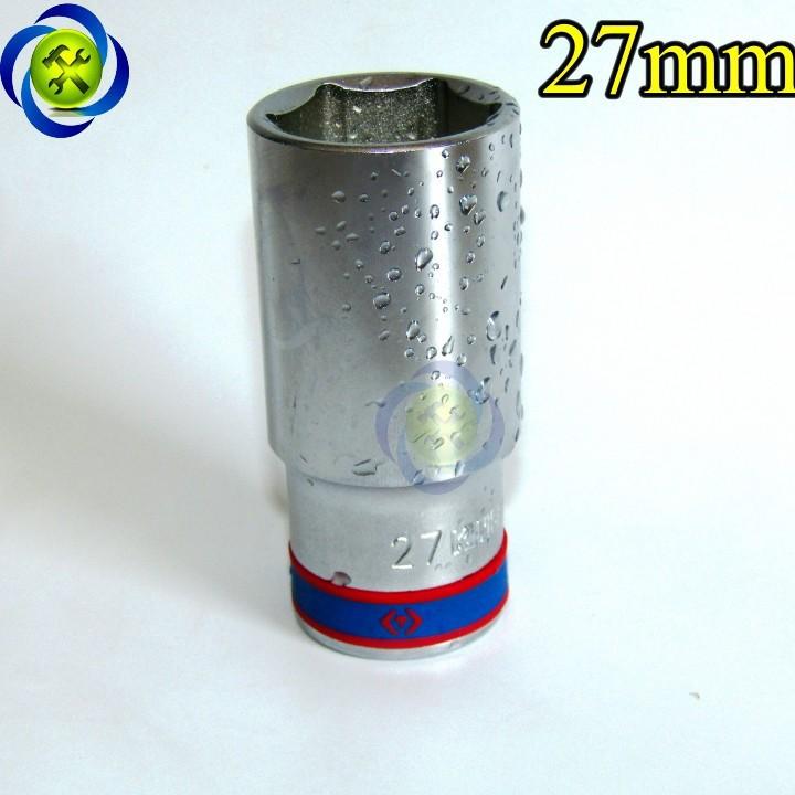 Tuýp 27mm 12 Kingtony 423527M loại dài 6 cạnh màu trắng