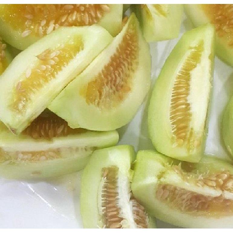 Combo 2 Gói Hạt giống Dưa lê siêu ngọt f1- gói 20 hạt-tặng kèm gói phân bón lót