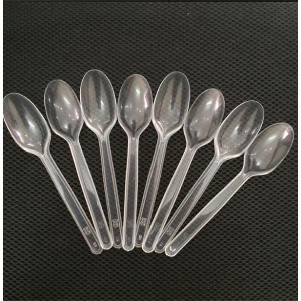 Muỗng nhựa trong cao cấp 1 gói 80 cái