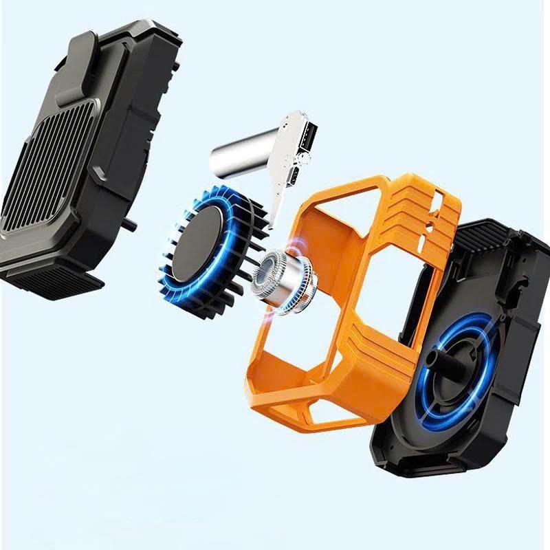 [Màu Ngẫu Nhiên]Quạt Điều Hoà Đeo Thắt Lưng F49 Tích Điện Kiêm Sạc Dự Phòng, Kẹp Hông Công Suất Lớn