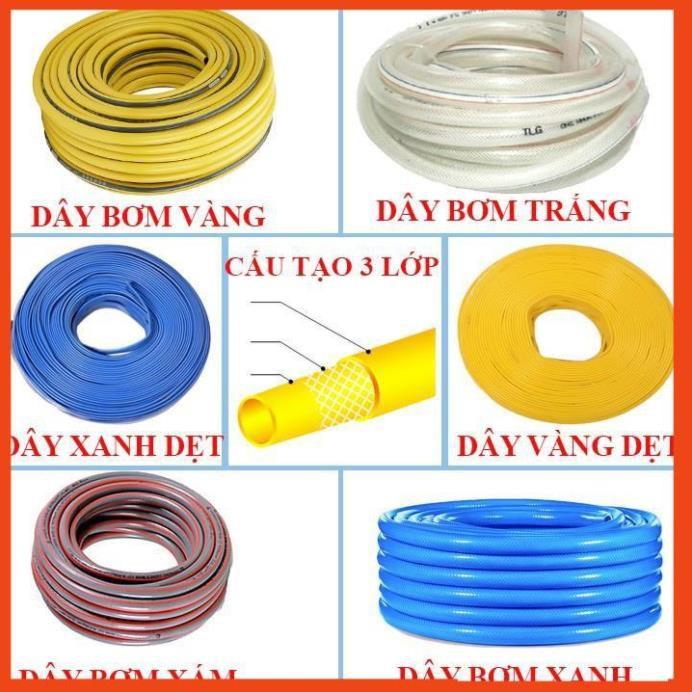 Bộ dây và vòi xịt tăng áp lực nước,rửa xe, tưới cây 7-10m  206843