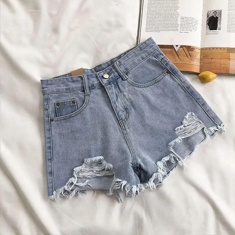 Quần short nữ bò rách Quần đùi nữ Quảng Châu cao cấp 4 màu đẹp