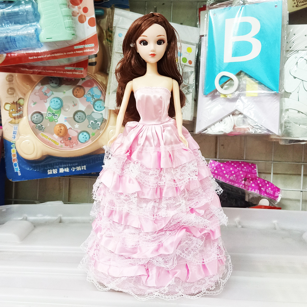 Đồ Chơi Búp Bê Barbie Cao 30cm Cảm Ứng Có Nhạc Cho Bé