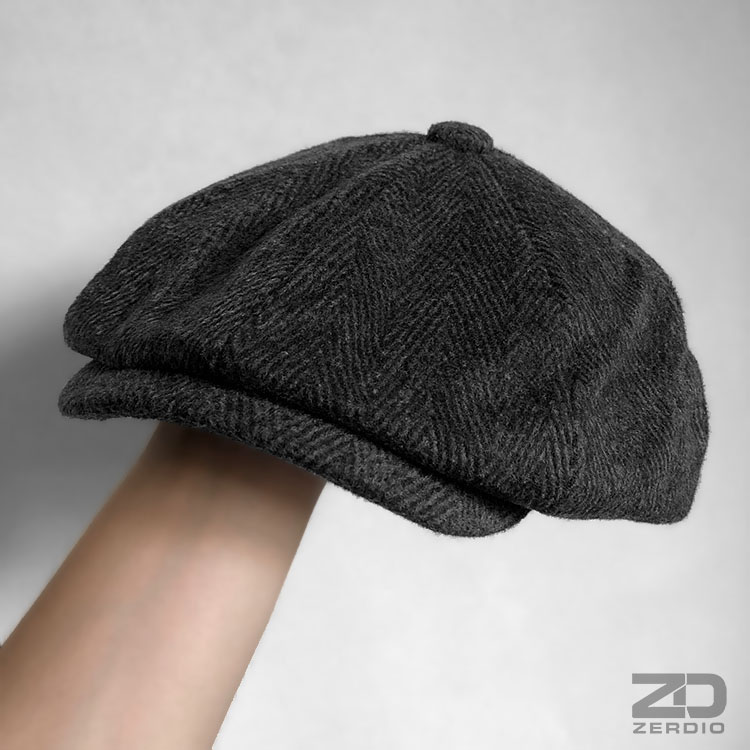 Mũ Peaky Blinders, Nón Beret Xương Cá Phong Cách Cổ Điển Anh