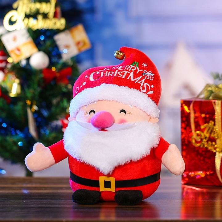 Gấu bông ông già noel ( CÓ BÁN SỈ ) - Quà tặng giáng sinh ý nghĩa dễ thương