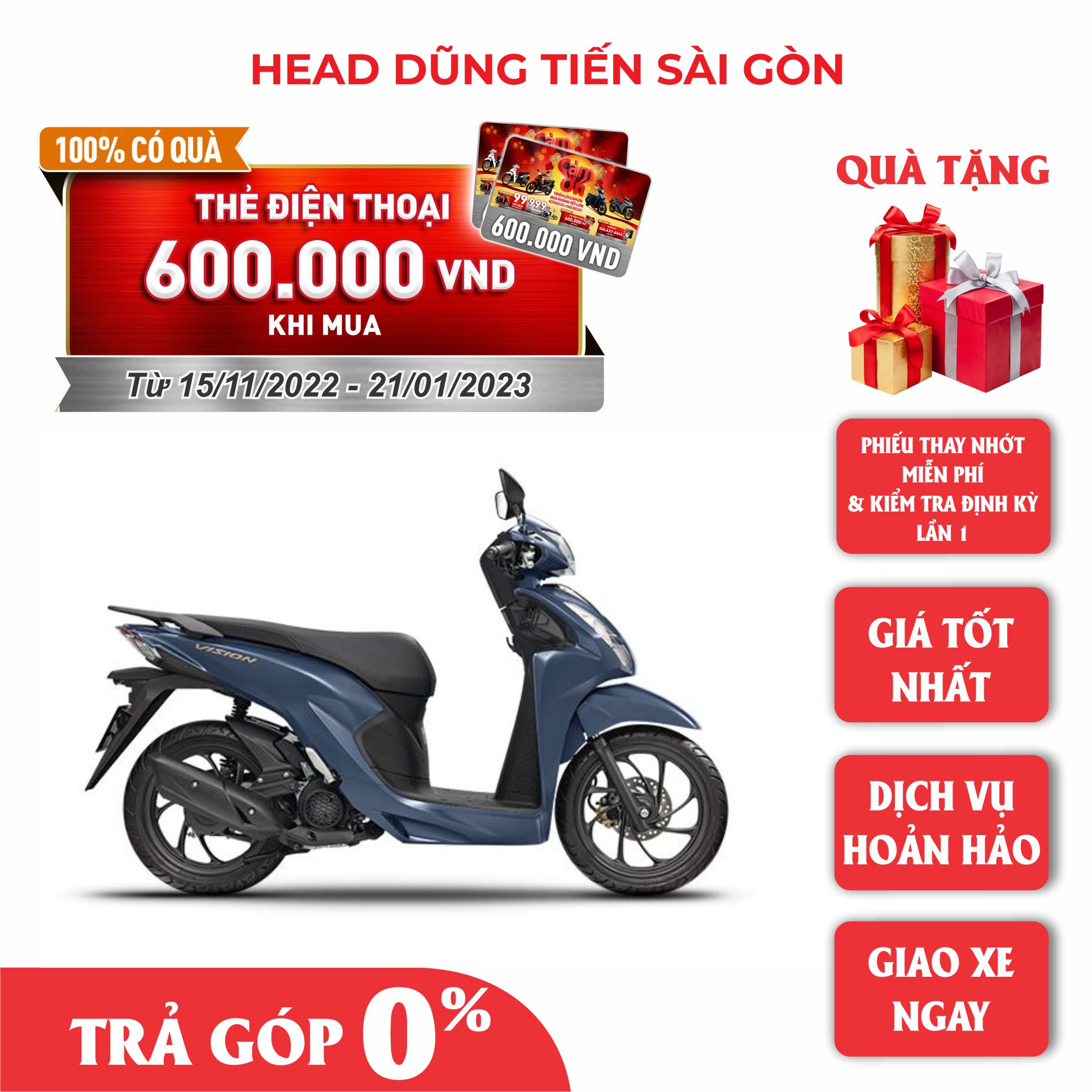Xe Máy Honda Vision 2025 - Phiên Bản Đặc Biệt