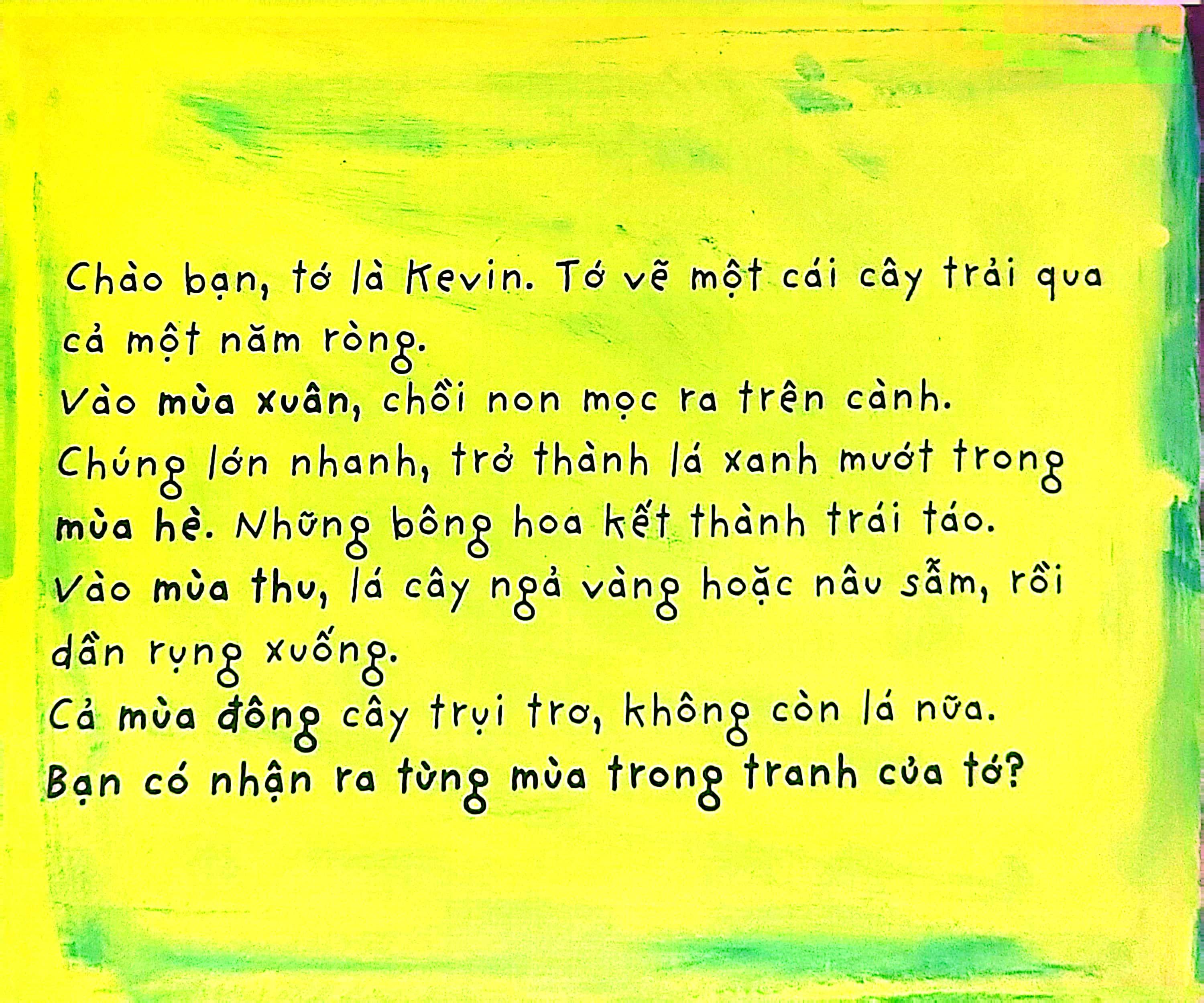 Cuốn Sách Lớn Rực Rỡ Về Bốn Mùa