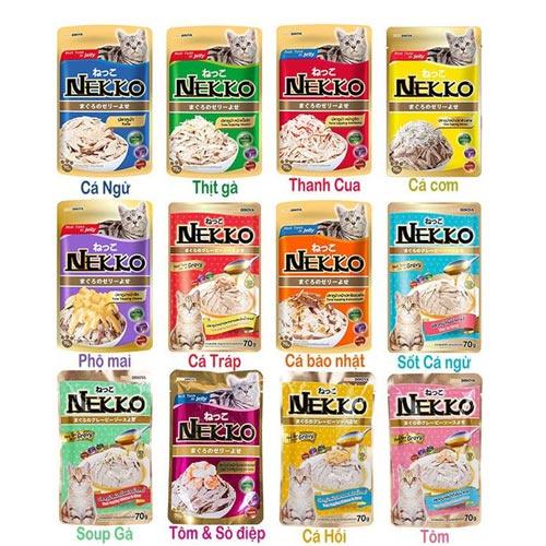 PATE NEKKO JELLY - THỨC ĂN CHO MÈO 70G