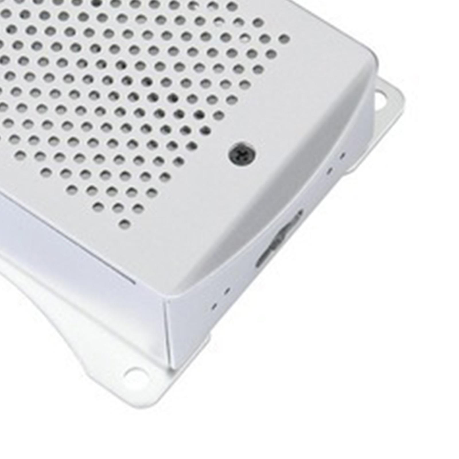 Computer Case Motherboard Shell w/ Fan for   Lightweight Red