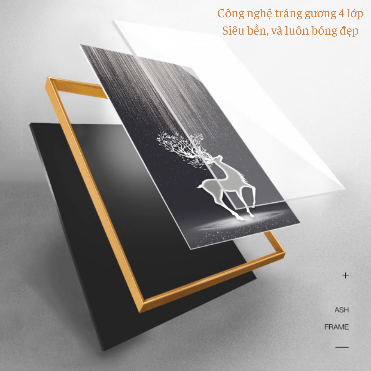Đồng hồ treo tường hiện đại - Đồng hồ treo tường cao cấp sang trọng - Mã DH23