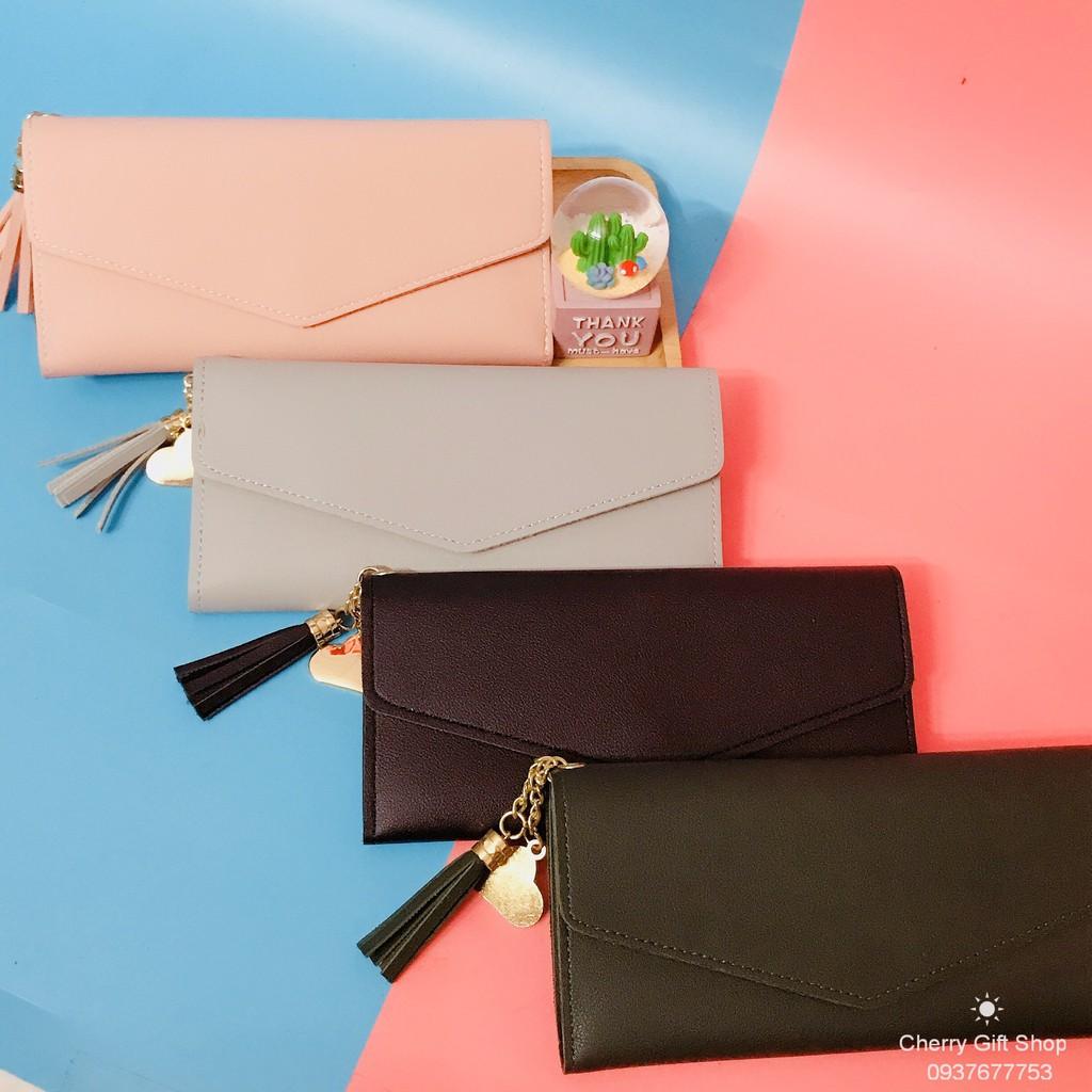 Bóp Ví Nữ Bì Thư Siêu Hot Dễ Thương Phong Cách Hàn Quốc Ảnh Thật Shop Chụp