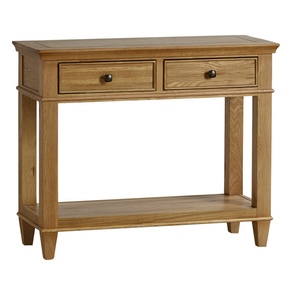 Bàn console Classic gỗ sồi