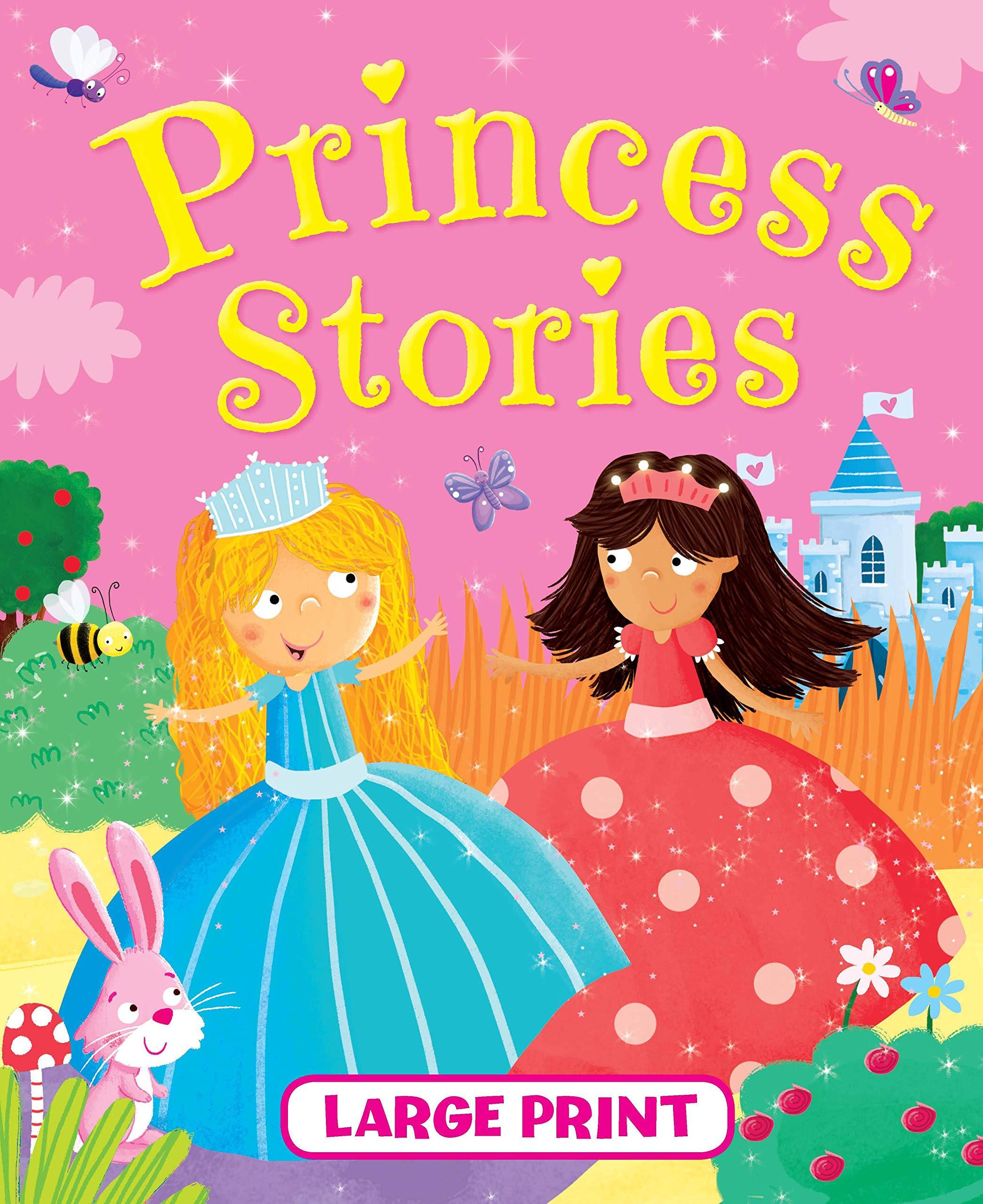 Princess Stories (Large Print)