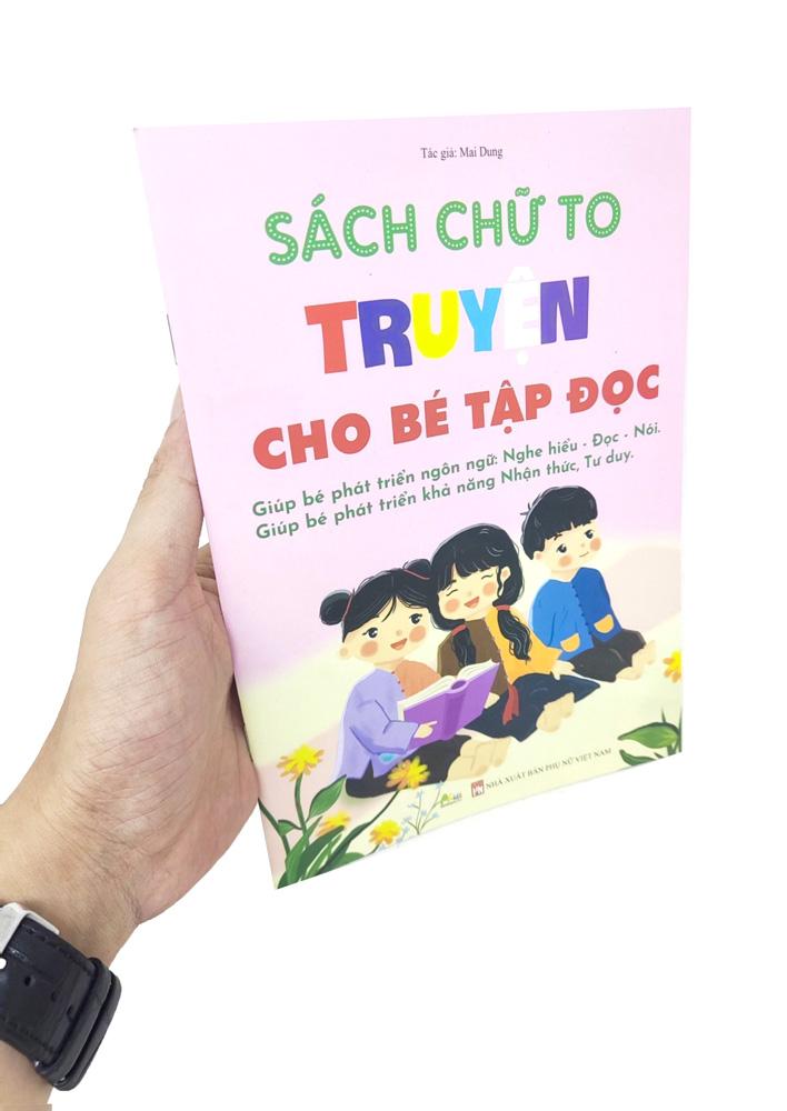 Sách Chữ To Truyện Cho Bé Tập Đọc