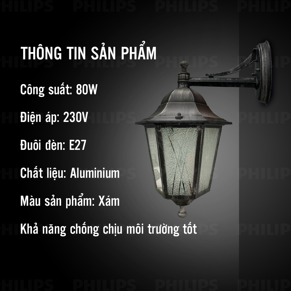 Đèn sân vườn Philips 15331- Công suất 80W