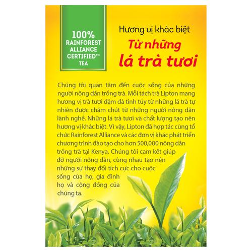 Combo 2 Lipton Trà Đen Nhãn Vàng Nhật Bản (50túi/2g)
