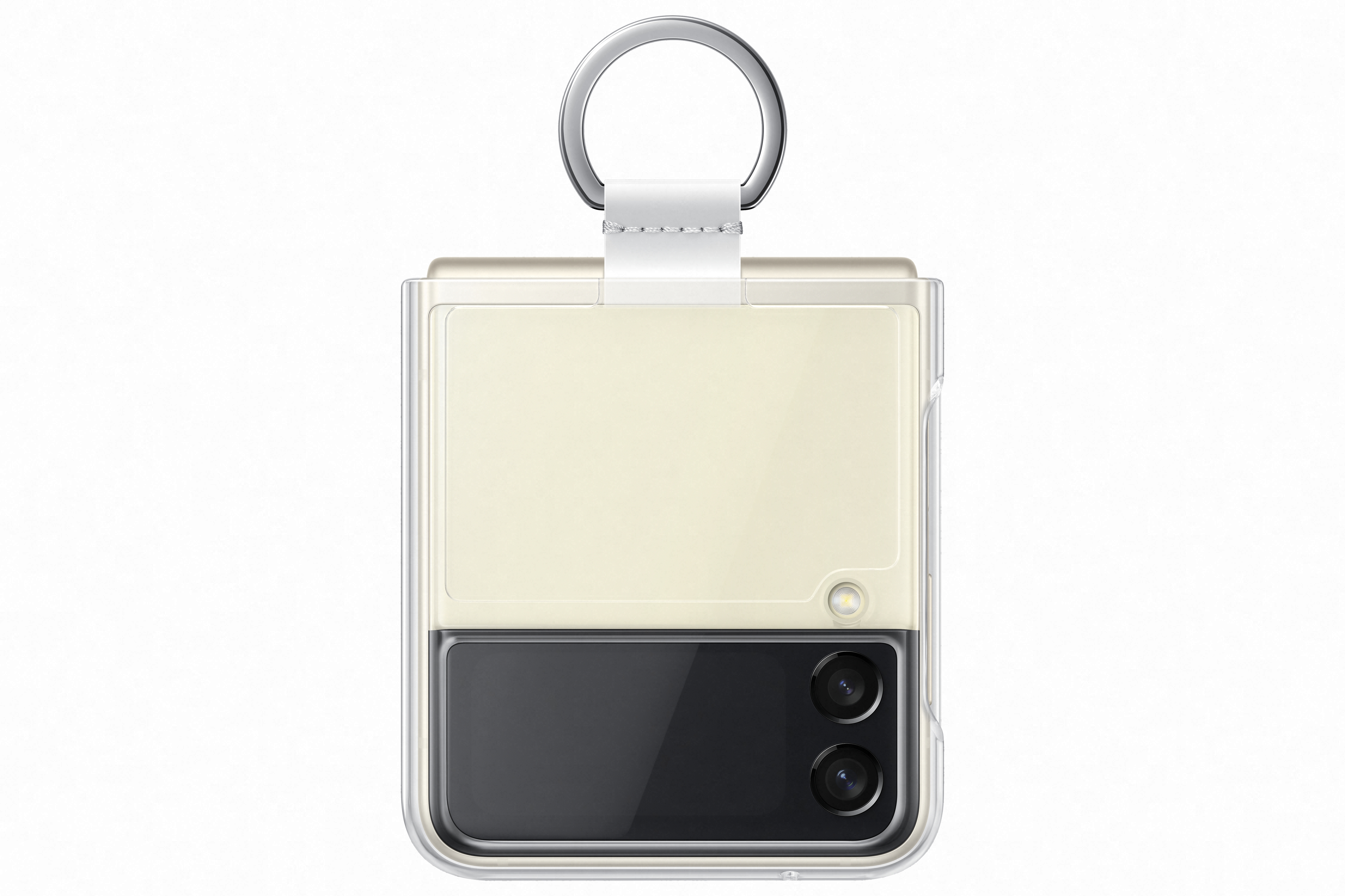 Ốp lưng cho Samsung dành cho Z Flip 4 - TRONG SUỐT - Clear cover - Hàng chính hãng
