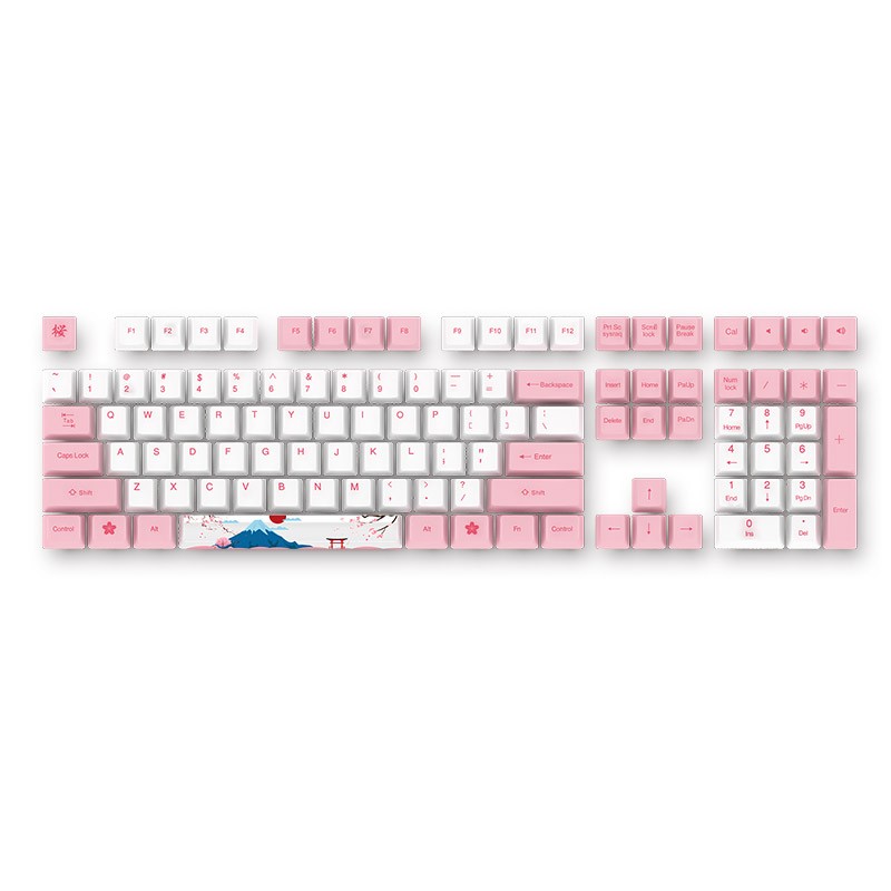 Bộ Keycap Akko World Tour - Tokyo PBT Sublimation - Hàng Chính Hãng