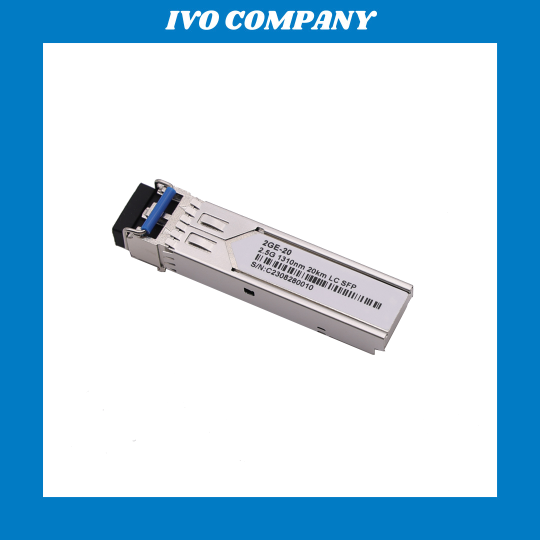 Module SFP LC 2FO 2.5Gbps Single Mode Dual Fiber