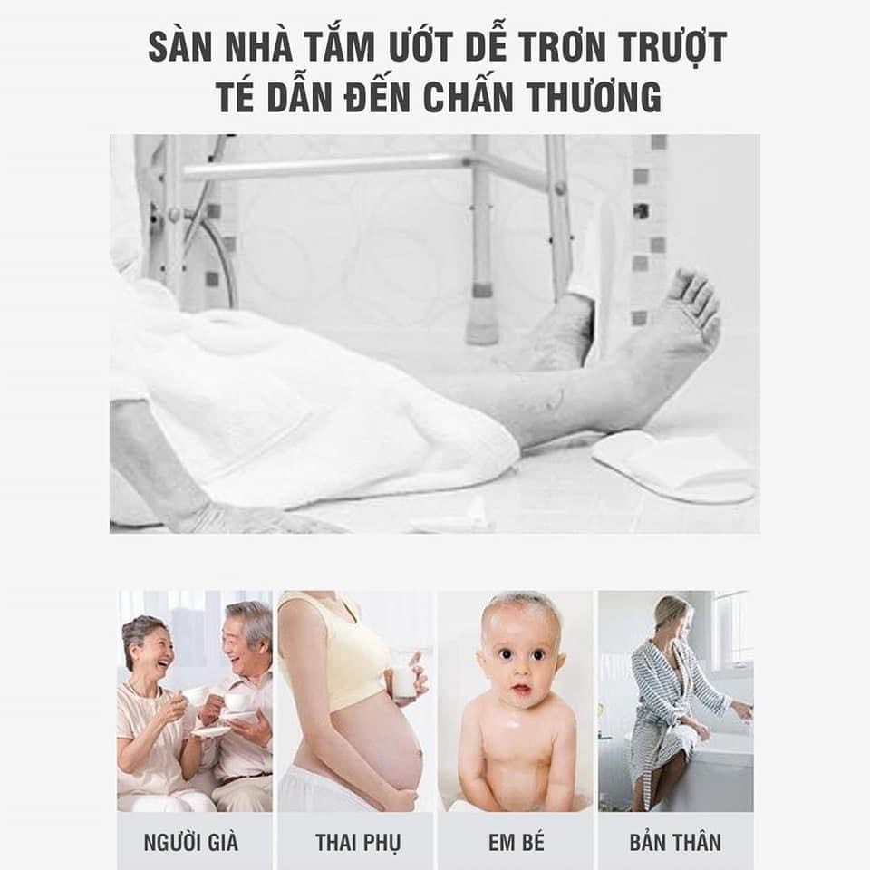 Thảm chống trơn trượt bằng nhựa an toàn phòng tắm nhà bếp bể bơi nhà vệ sinh