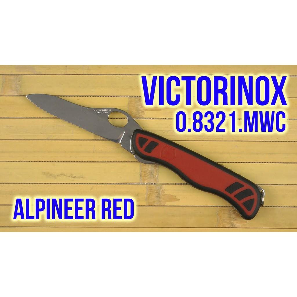 Dao đa năng VICTORINOX Alpineer Grip Senital One Hand 0.8321.MWC (111 mm)