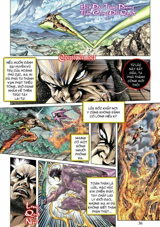 thiên tử truyền kỳ 5 - như lai thần chưởng chapter 122 35