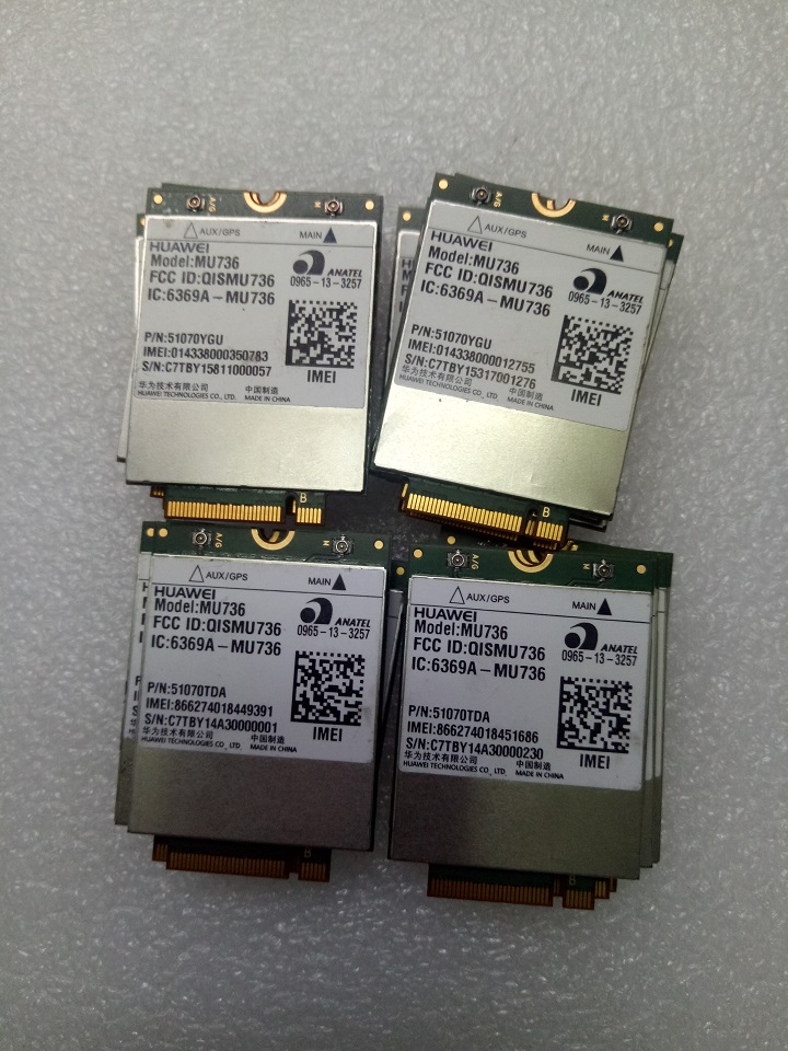 Card WWan 3G Huawei MU736 dùng cho laptop Dell E7250, E7450, Asus, Acer - Hàng chính hãng