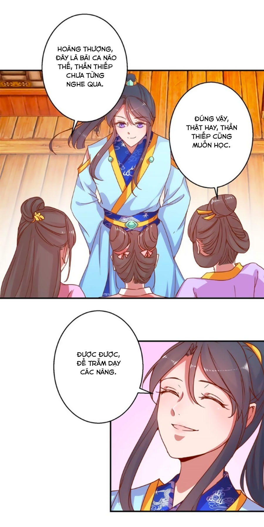 hoàng thượng ở trên, thần ở dưới chapter 18 12