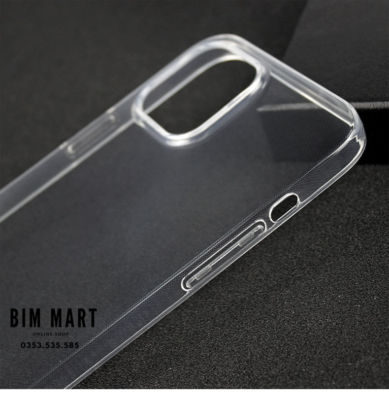 Ốp lưng dành cho iPhone 14 silicon dẻo trong suốt cao cấp A+