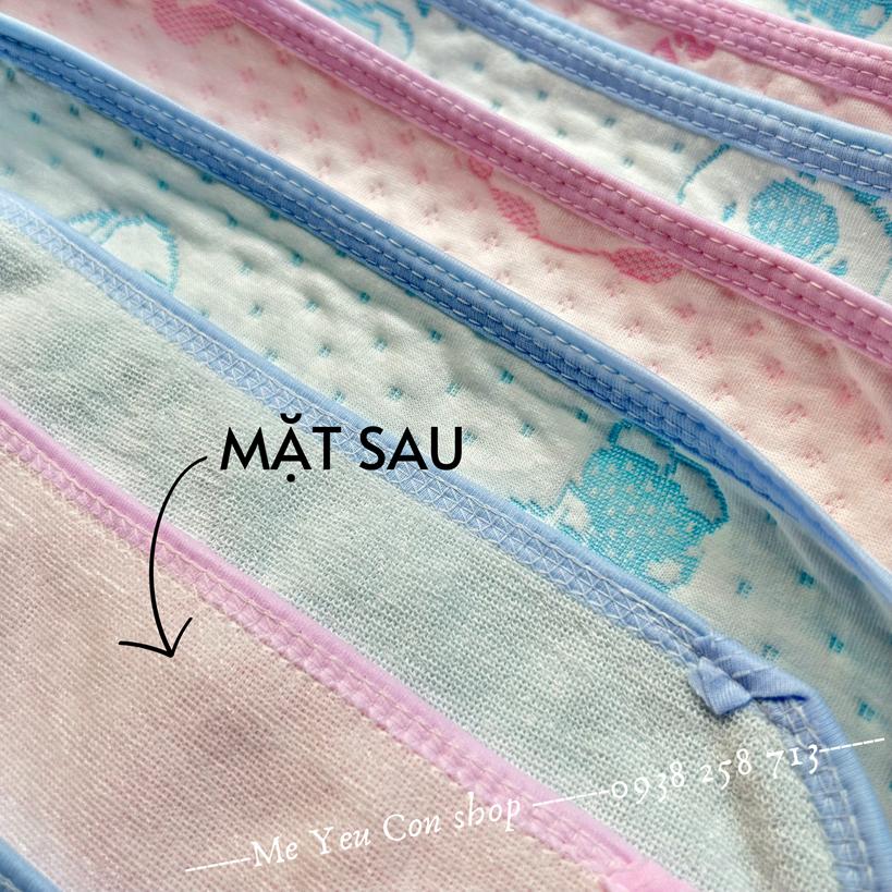 Miếng Lót Chống Thấm 4 Lớp Bề Mặt Cotton Thấm Hút, Mềm Mại Cho Bé - KT 30x30cm / 50x70cm - 30x30cm