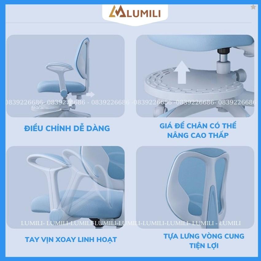 Ghế chống gù chống cận thông minh cho bé lumili M2