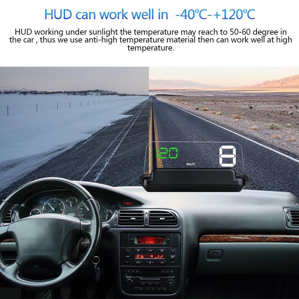 Đồng hồ cảnh báo tốc độ C500 có màn hình hiển thị cho xe hơi