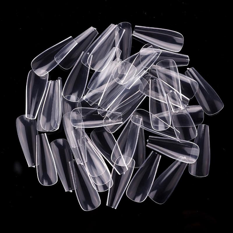 Set 100 Móng Tay Giả Nhiều Màu Tùy Chọn Dùng Trang Trí Móng Nghệ Thuật