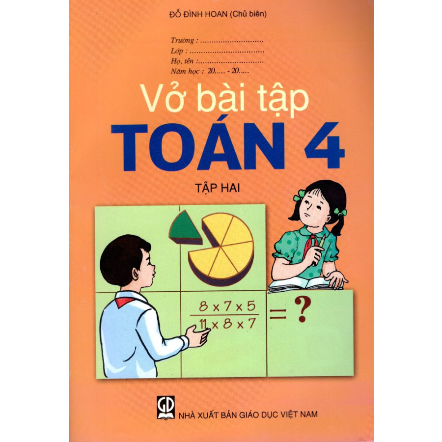 Vở Bài Tập Toán Lớp 4 (Tập 2)