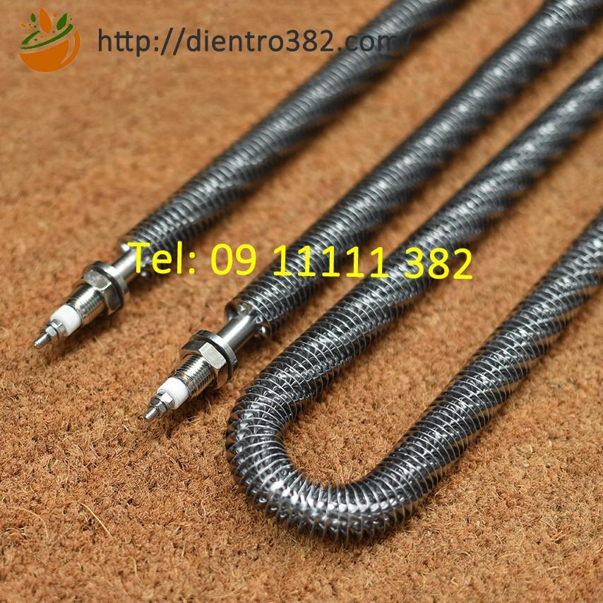220V -,90cm Thanh nhiệt U sấy điện trở sấy khô không khí gia nhiệt cánh tản đốt nóng