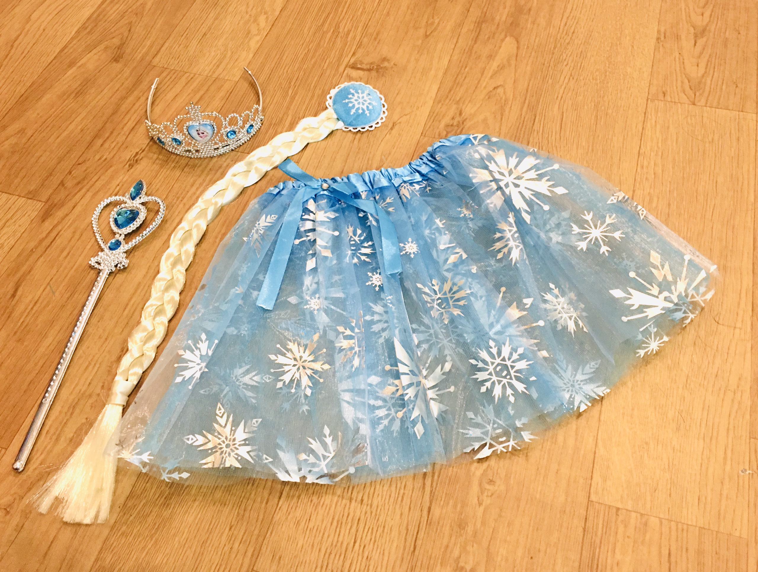 Set 4 món váy hoá trang ELsa halloween