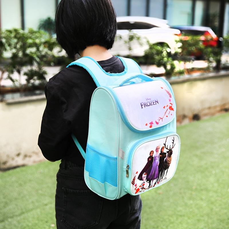 Ba Lô Chống Gù Bé Gái Bebé Snow Queen - Màu Xanh Da Trời BB08PPC-346LB