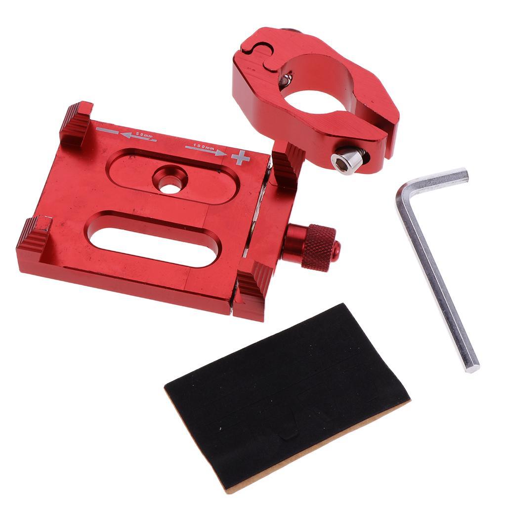 Motorcycle Bicycle Cell Phone Holder, Aluminum Adjustable Phone Mount, Bike Handlebar Cell Phone Holder For iPhone